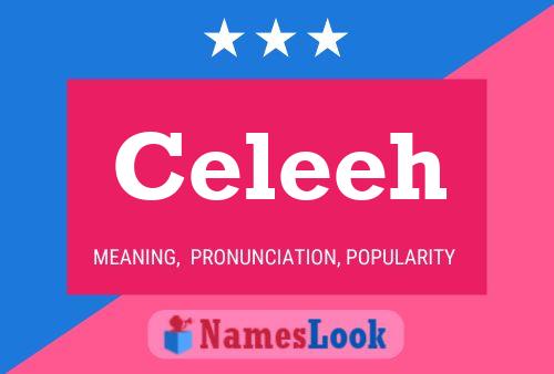 ملصق اسم Celeeh