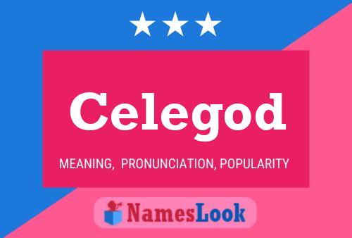 ملصق اسم Celegod