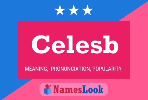 ملصق اسم Celesb