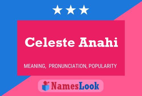 ملصق اسم Celeste Anahi