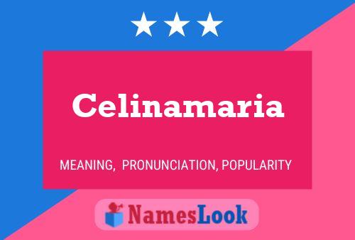 ملصق اسم Celinamaria