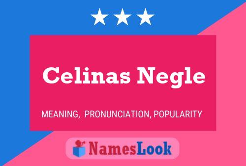 ملصق اسم Celinas Negle