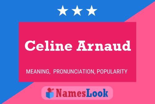 ملصق اسم Celine Arnaud