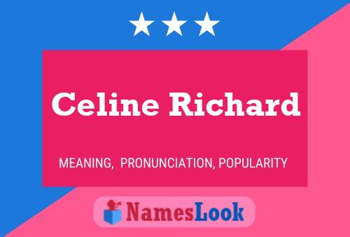 ملصق اسم Celine Richard