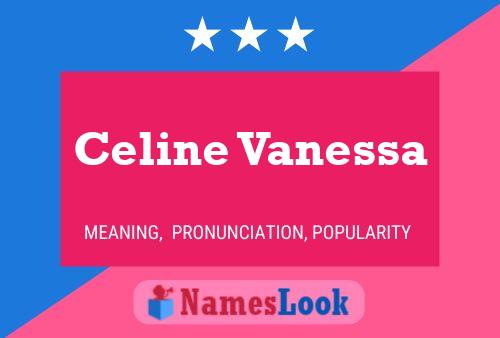 ملصق اسم Celine Vanessa