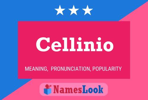 ملصق اسم Cellinio