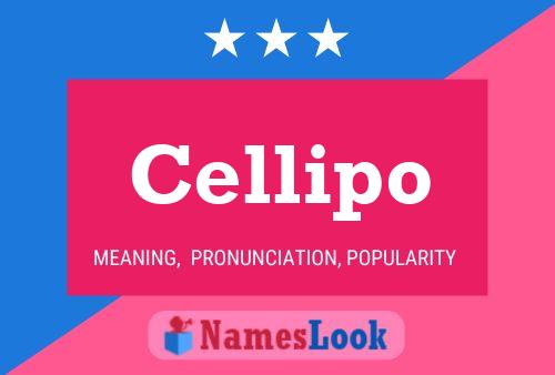 ملصق اسم Cellipo