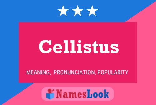 ملصق اسم Cellistus