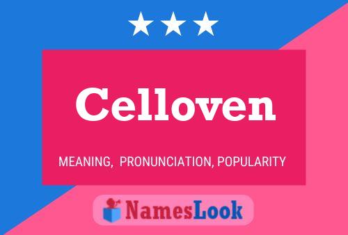 ملصق اسم Celloven