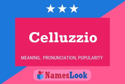 ملصق اسم Celluzzio