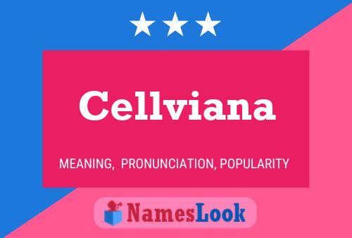 ملصق اسم Cellviana