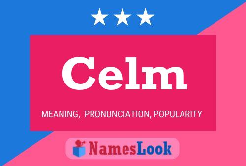 ملصق اسم Celm