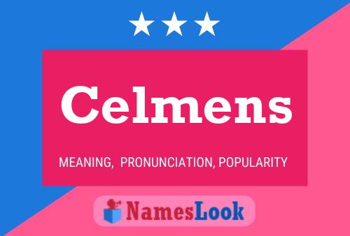 ملصق اسم Celmens