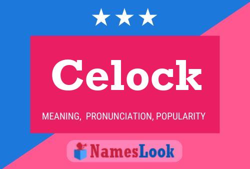 ملصق اسم Celock