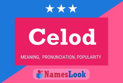 ملصق اسم Celod