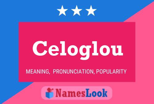 ملصق اسم Celoglou