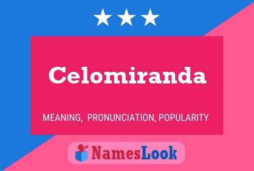 ملصق اسم Celomiranda