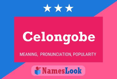 ملصق اسم Celongobe