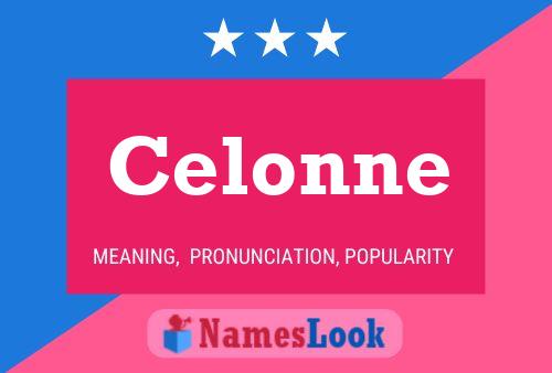 ملصق اسم Celonne