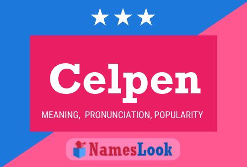 ملصق اسم Celpen