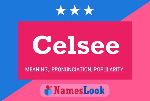 ملصق اسم Celsee