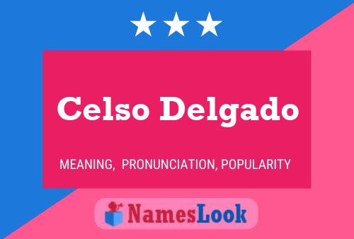 ملصق اسم Celso Delgado