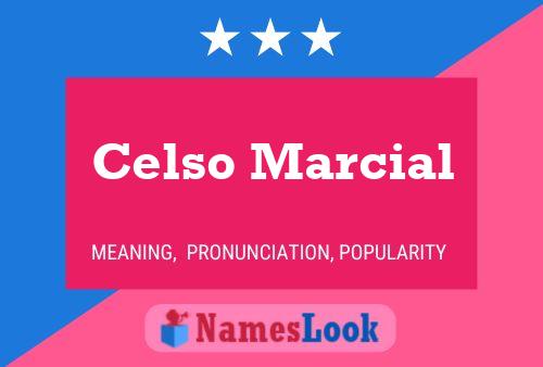 ملصق اسم Celso Marcial