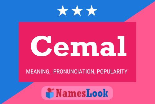 ملصق اسم Cemal