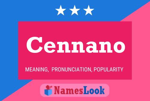 ملصق اسم Cennano