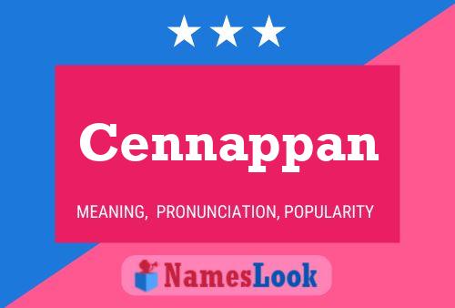 ملصق اسم Cennappan