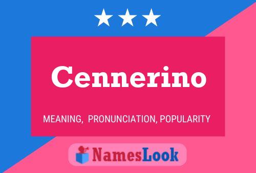 ملصق اسم Cennerino