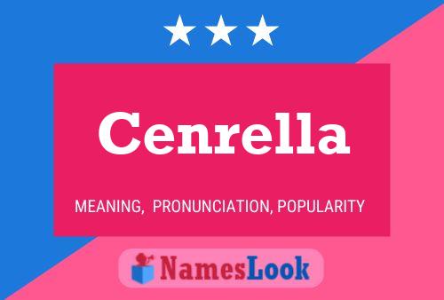 ملصق اسم Cenrella