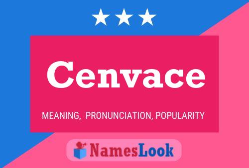 ملصق اسم Cenvace