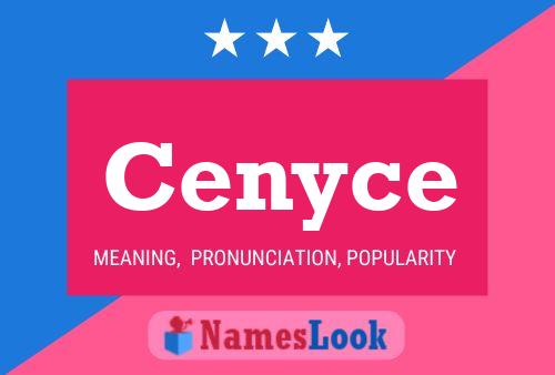 ملصق اسم Cenyce