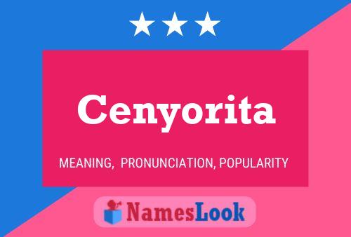 ملصق اسم Cenyorita