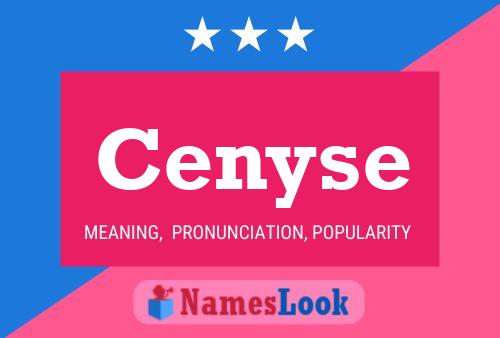 ملصق اسم Cenyse