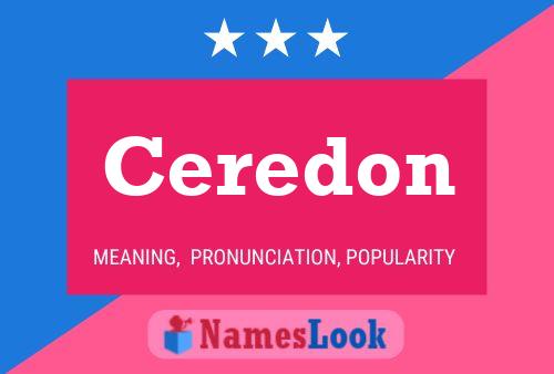 ملصق اسم Ceredon