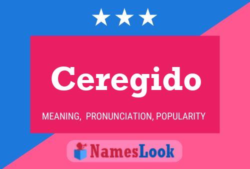 ملصق اسم Ceregido