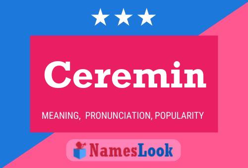 ملصق اسم Ceremin