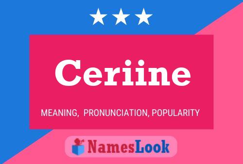 ملصق اسم Ceriine