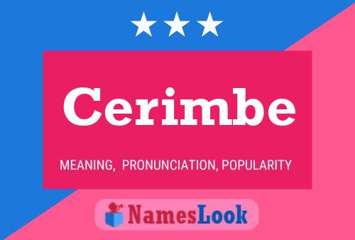 ملصق اسم Cerimbe