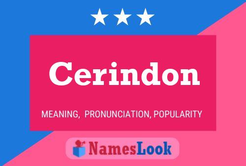 ملصق اسم Cerindon