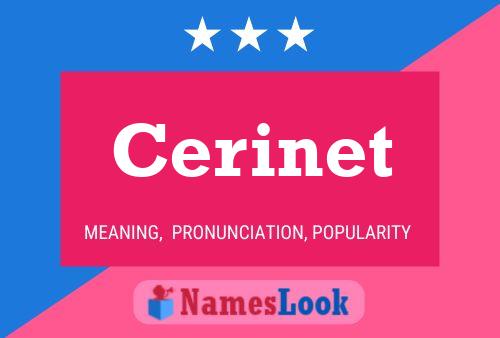 ملصق اسم Cerinet