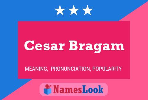 ملصق اسم Cesar Bragam