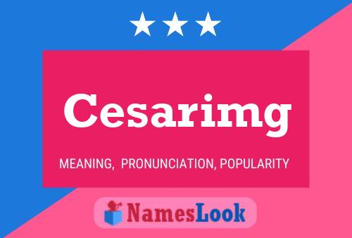 ملصق اسم Cesarimg