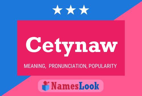 ملصق اسم Cetynaw