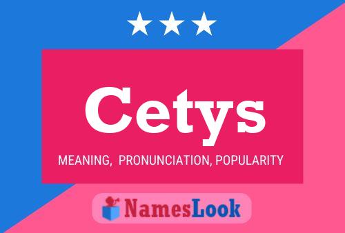 ملصق اسم Cetys