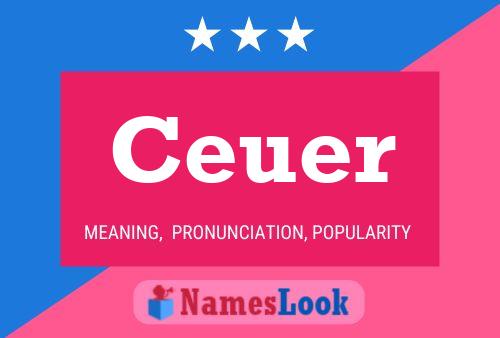 ملصق اسم Ceuer