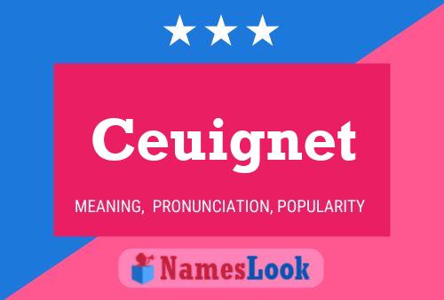 ملصق اسم Ceuignet