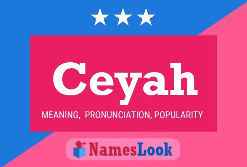 ملصق اسم Ceyah